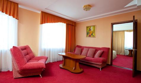 Люкс трехкомнатный. Отель Гуамка, Апшеронский район, п. Гуамка