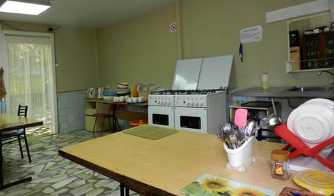 Кухня. База отдыха ГК Эдем, хутор Бетта