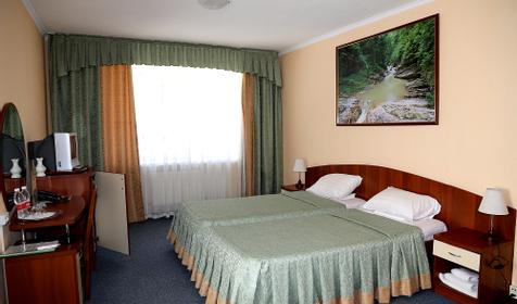 Номер первой категории. Отель Гуамка, Апшеронский район, п. Гуамка