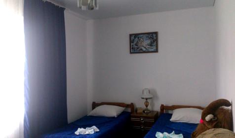 Двухместный стандарт с доп. местом. Гостевой дом На Кубанской, Абинский район, ст. Шапсугская