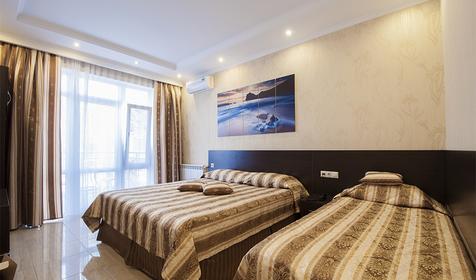 Трехместный Премиум. Ахиллеон Парк Бутик Отель, г. Геленджик, с. Кабардинка