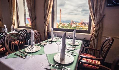 Ресторан Баллада. Гостиничный комплекс Богатырь, г. Сочи, Адлерский район, Имеретинская низменность