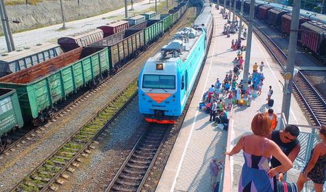 Тоннельная. Железнодорожная станция. Новороссийск. Анапа. Верхнебаканский