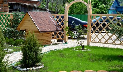 Парковка. Гостевой дом Горница+, р. Адыгея, р-н Майкопский, п. Каменномостский