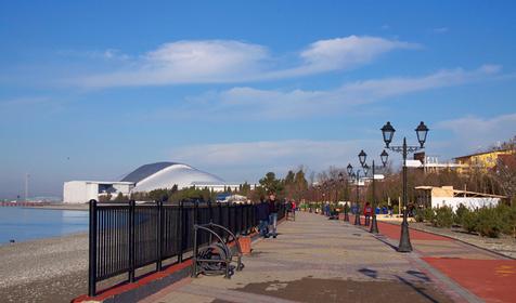 Нижнеимеретинская Бухта. Олимпийский парк. Адлерский район Сочи