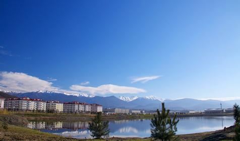 Нижнеимеретинская Бухта. Олимпийский парк. Адлерский район Сочи