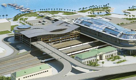 Вокзальный комплекс в Адлере. Новые фото