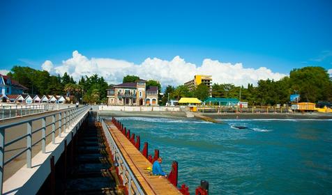 Центральная набережная Адлера