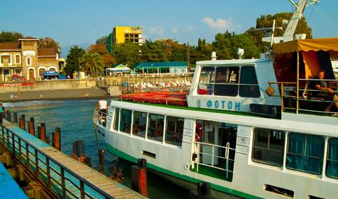 Центральная набережная Адлера