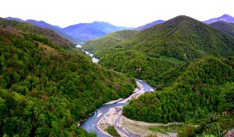 Поселок Шахе