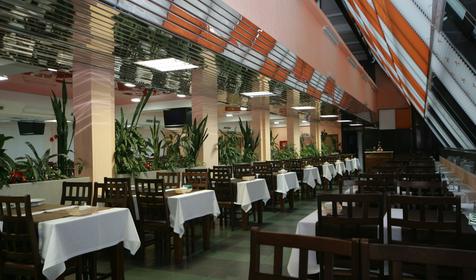 Обеденный зал. Пансионат Ивушка, г. Сочи, Лазаревский район, п. Уч-Дере