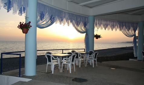 Пляж. Пансионат Ивушка, г. Сочи, Лазаревский район, п. Уч-Дере