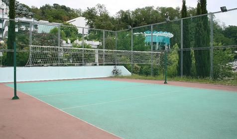 Спортплощадки. Пансионат Ивушка, г. Сочи, Лазаревский район, п. Уч-Дере