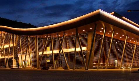 Красная Поляна. железнодорожная станция