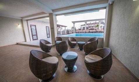 Бар у бассейна. Отель Аврора, г. Анапа, п. Витязево