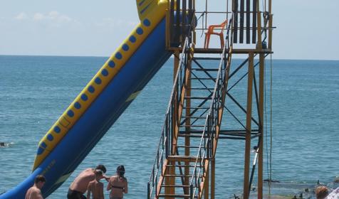 Пляж, г. Адлер