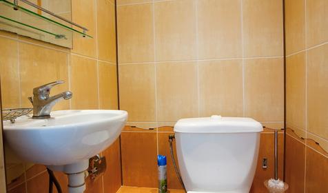 Двухместный номер с удобствами на этаже, 2 этаж. Гостевой дом на ул. Набережная 6б, Туапсинский район, п. Небуг