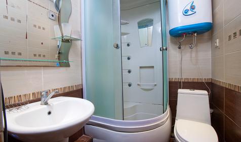 Четырехместный с удобствами на блок. Гостевой дом на ул. Набережная 6б, Туапсинский район, п. Небуг