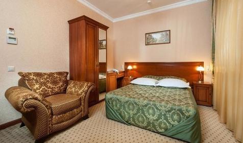 Улучшенный Kingsize bed. Санаторий Старинная Анапа, г. Анапа