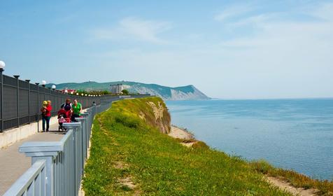 Анапа, пляж "Высокий Берег"