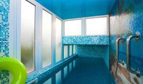 Сауна с бассейном. Гостевой дом Анжелика, г. Геленджик