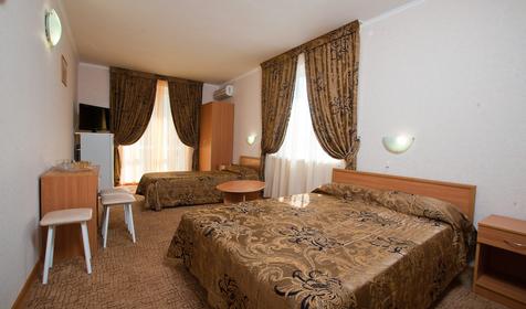 Трехместный номер. Гостиница Кассиопея, г. Геленджик, п. Архипо-Осиповка