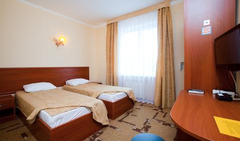 Двухместный номер с удобствами. Отель Янтарь, г. Геленджик, п. Архипо-Осиповка