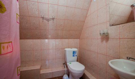 Второй этаж в экодоме. Гостевой дом У Харлампыча, г. Геленджик, с. Кабардинка