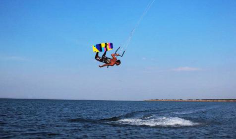 кайтинг в Благовещенской. Анапа