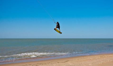 кайтинг в Благовещенской. Анапа