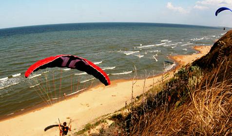 кайтинг в Благовещенской. Анапа