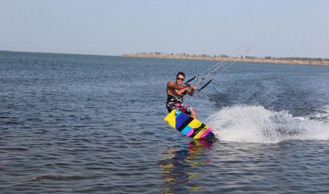 кайтинг в Благовещенской. Анапа