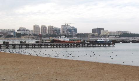 Центральный пляж Геленджика