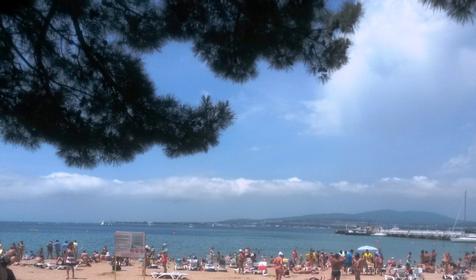 Центральный пляж Геленджика