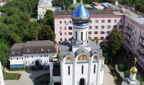 Верхний храм монастыря во имя иконы Божией Матери «Всецарица». Краснодар