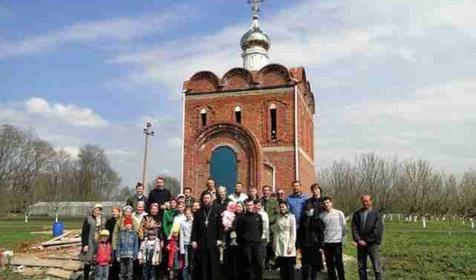 часовня в честь иконы Божией Матери «Неупиваемая Чаша» на подворье Храма Рождества Христова. Краснодар