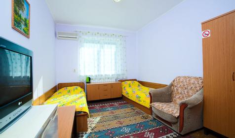 Двухместный стандарт с доп. местом. Частная гостиница уЮТ, г. Геленджик, п. Архипо-Осиповка
