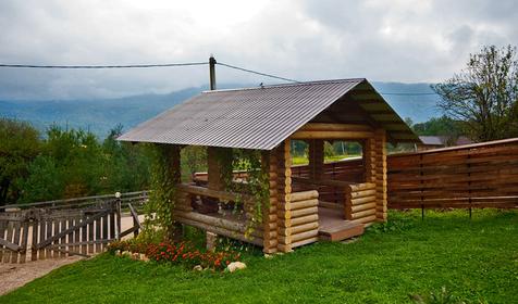 Беседка. Гостевой двор Формула Мезмай, Апшеронский район, п. Мезмай