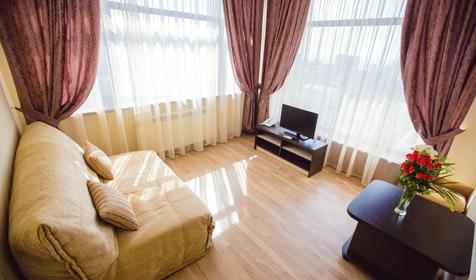 Двухкомнатный без балкона номер. Отель Наири, г. Сочи