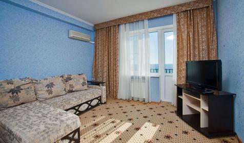 Семейный двухкомнатный с видом на море. Гостевой дом Розовый дельфин, Туапсинский р-н, п. Небуг