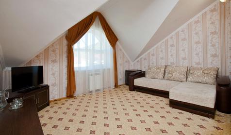 Семейный двухкомнатный с видом на горы. Гостевой дом Розовый дельфин, Туапсинский р-н, п. Небуг