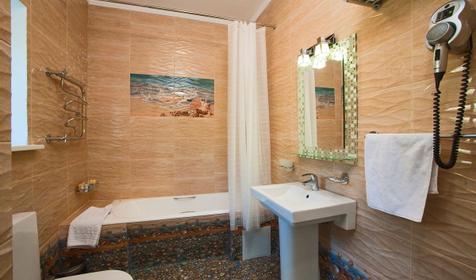 Люкс 4-местный, 2-этажный, вид на сад. Клубный отель Sea Club VIP, г. Геленджик, с. Дивноморское