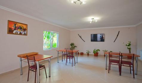 Столовая. Гостевой дом У Феликса, с. Прасковеевка