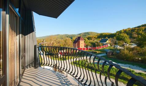 Балкон. Гостевой дом У Феликса, с. Прасковеевка