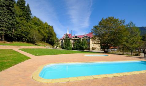 Гостиничный комплекс Энэктур. Республика Адыгея, Майкопский район, п. Гузерипль