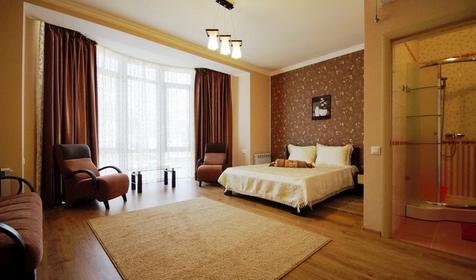 Двухкомнатный люкс с балконом. Гостевой дом Цветочный рай, г. Геленджик