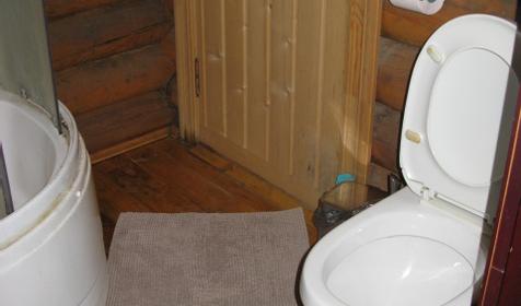 Бревенчатый сруб. Гостевой комплекс Омела, г. Сочи, п. Красная Поляна