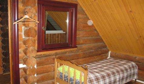 Бревенчатый сруб. Гостевой комплекс Омела, г. Сочи, п. Красная Поляна