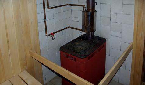 Сауна в VIP-доме. Туристическая база Курочка Ряба, Северский район, ст. Новодмитриевская