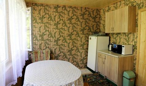 Малый дом. Гостевой дом Домик у реки, п. Каменномостский